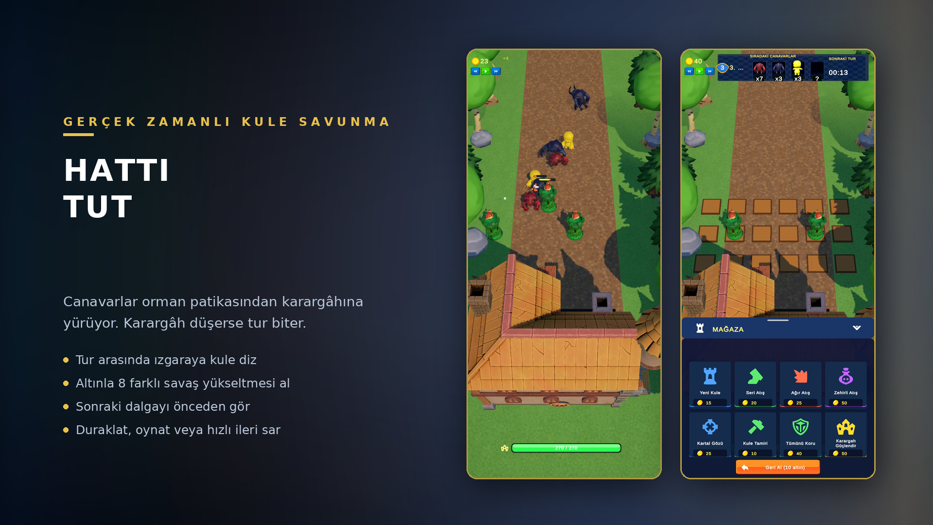Forest Siege ekran görüntüsü